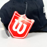 Vintage 90's Wilson Golf Cap NOS with Tag Black Snapback Hat