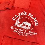 Vintage 80's Cajo's Place Powhatan VA Polo Shirt