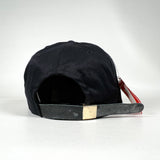 Vintage 90's Wilson Golf Cap NOS with Tag Black Snapback Hat