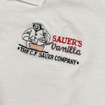 Vintage 90's Sauer's Vanilla Polo Shirt