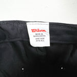 Vintage 90's Wilson Golf Cap NOS with Tag Black Snapback Hat
