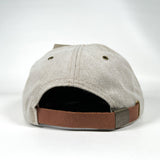 Vintage 90's Top-Flite SAMPLE Suede Brim USA Made Golf Hat