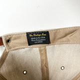 Vintage 90's Top-Flite SAMPLE Suede Brim USA Made Golf Hat