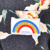 Vintage 90's Paradise Found Hawaii Hawaiian Button Up Shirt