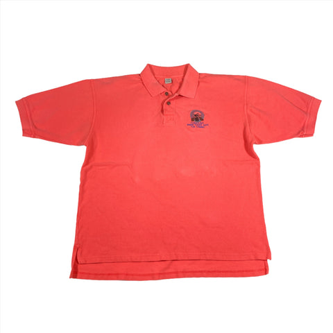 Vintage 90's Climax NC Wood Products Funny Polo Shirt
