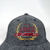 Vintage 90's O’Neill 1952 Gray Wool Surf Snapback Hat