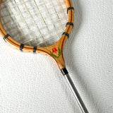 Vintage 70's Miniature Wooden Tennis Racquet Sports Collectible