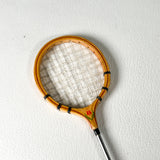 Vintage 70's Miniature Wooden Tennis Racquet Sports Collectible