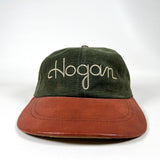 Vintage 90's Ben Hogan Golf Canvas & Leather Brim Strapback Hat