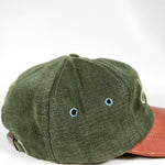 Vintage 90's Ben Hogan Golf Canvas & Leather Brim Strapback Hat