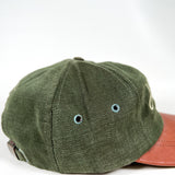 Vintage 90's Ben Hogan Golf Canvas & Leather Brim Strapback Hat