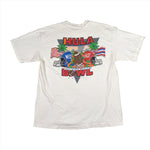 Vintage 1993 Kodak Hula Bowl Hawaii Football T-Shirt