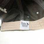 Vintage 90's Ben Hogan Golf Canvas & Leather Brim Strapback Hat