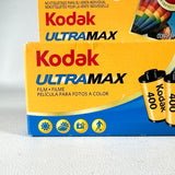 Kodak UltraMax 400 3 Pack Expired 2011 35mm Color Film