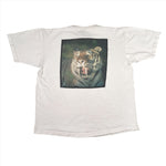 Vintage 90's Sabre Tooth Tiger Henley T-Shirt