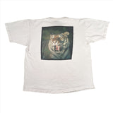 Vintage 90's Sabre Tooth Tiger Henley T-Shirt