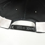 Vintage 90’s Stetson Hats Black Snapback USA Made Hat