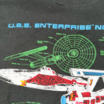 Vintage 1991 USS Enterprise NCC-1701-A Smithsonian T-Shirt