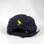 Vintage 90's Ibis Headwear Navy Strapback USA Made Hat