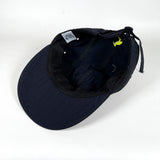 Vintage 90's Ibis Headwear Navy Strapback USA Made Hat