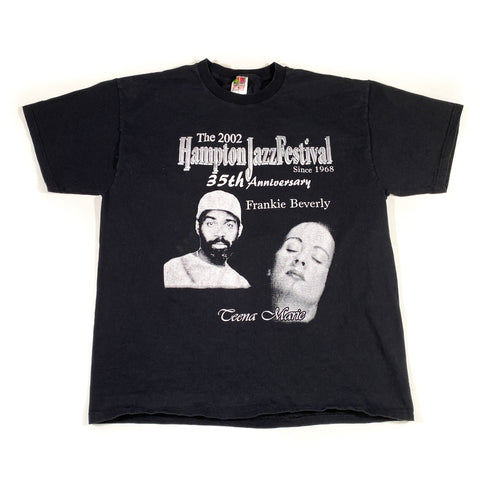 Vintage 2002 Hampton Jazz Fest Frankie Beverly Teena T-Shirt