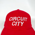Vintage 90's Circuit City Red SAMPLE Snapback Hat