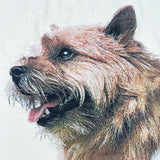 Vintage 90’s Norwich Terrier Great Britain Dog Graphic T-Shirt