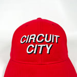 Vintage 90's Circuit City Logo Red SAMPLE Snapback Hat