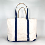 Vintage 90's LL Bean Navy Blue Straps Boat and Tote Bag