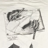 Vintage 1990 MC Escher All Over Print T-Shirt