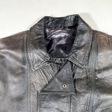 Vintage 80’s Maquette Black Leather Jacket