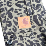 Modern Y2K Carhartt WIP Johnson Animal Print Pants