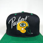 Vintage 90’s Green Bay Packers Script Logo SAMPLE Snapback Hat