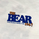 Vintage 90's The Bear 104.7 FM Country Radio T-Shirt