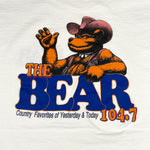 Vintage 90's The Bear 104.7 FM Country Radio T-Shirt