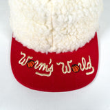Vintage 90’s Chicago Bulls "Worm’s World" Dennis Rodman Hair Hat