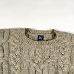 Vintage Y2K GAP Wool Fisherman Crewneck Sweater