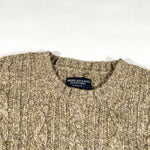 Vintage Y2K American Eagle Wool Fisherman Sweater