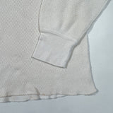 Vintage 80’s Sears Thermal Waffle Knit Long Sleeve Shirt
