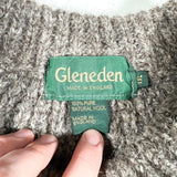 Vintage 90's Gleneden Made in England Fisherman Wool Sweater