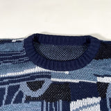 Vintage 80’s Abstract Pattern Knit Sweater