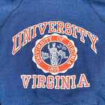 Vintage 80's University of Virginia Hoodie Sweatshirt