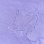 Vintage 90's Eddie Bauer Lilac Purple Plain Pocket T-Shirt