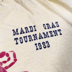 Vintage 1983 New Orleans Lacrosse Mardi Gras T-Shirt