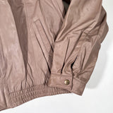 Vintage 90’s Sea Dream Leather Bomber Jacket