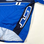 Vintage 90’s GT Bicycles Blue White Short Sleeve Cycling Jersey
