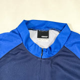 Vintage 90’s GT Bicycles Blue White Short Sleeve Cycling Jersey