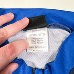 Vintage 90’s GT Bicycles Blue White Short Sleeve Cycling Jersey