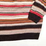 Vintage 90's Geoffrey Beene Striped Wool Sweater