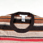 Vintage 90's Geoffrey Beene Striped Wool Sweater